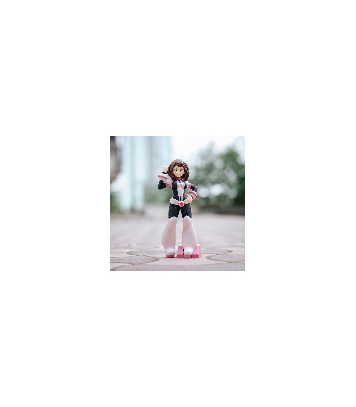 MY HERO ACADEMIA - TEXTURE -  OCHACO URARAKA - FIGURINE 18 CM