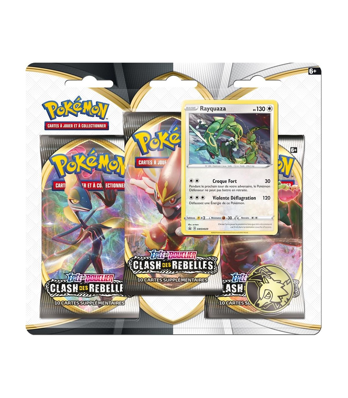 POKEMON - TRIPACK - CLASH DES REBELLES - EB02 - FR