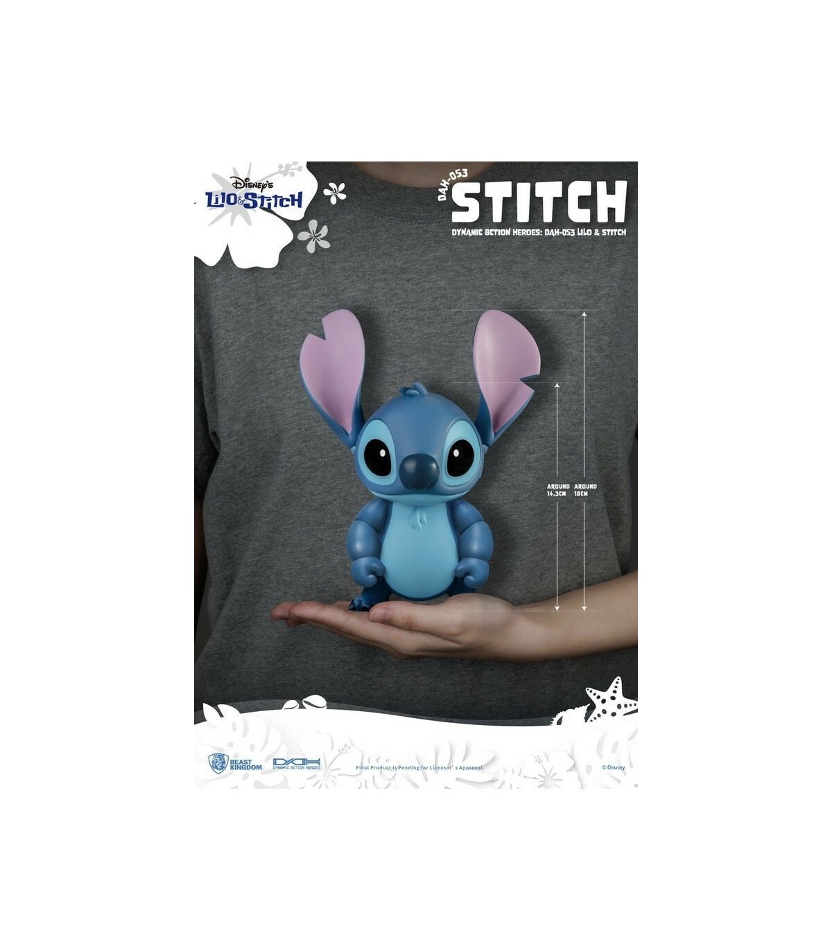 Stitch -  Lilo et Stitch - Figure de point à l'échelle 1:9