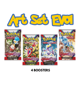 Pokémon - Art Set 4 Boosters - Ecarlate et Violet - EV01 - FR