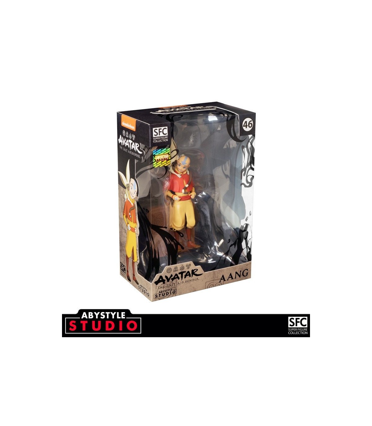 Avatar Figurine Aang 18 cm | SFC ABYstyle avec Momo