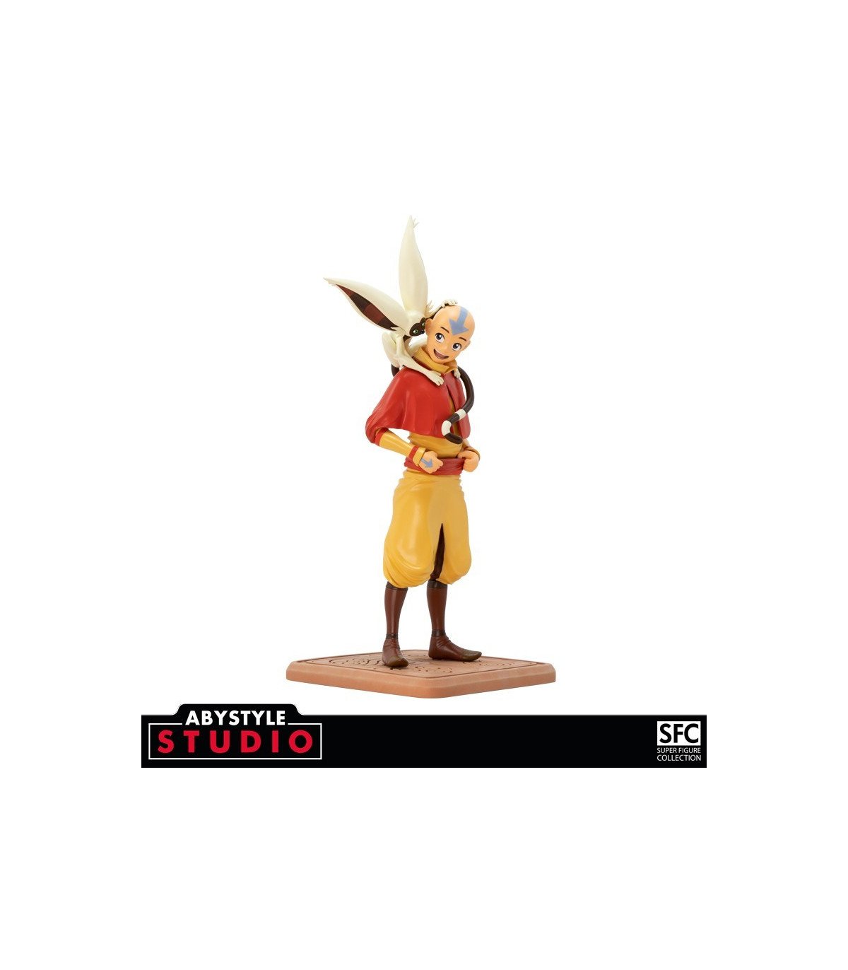 Avatar Figurine Aang 18 cm | SFC ABYstyle avec Momo