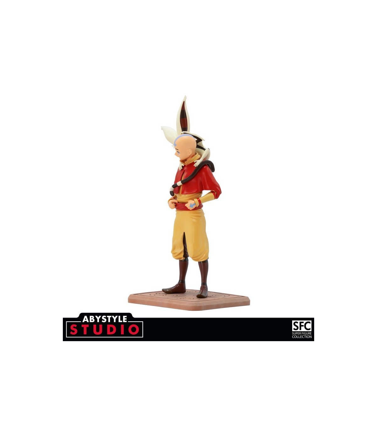 Avatar Figurine Aang 18 cm | SFC ABYstyle avec Momo