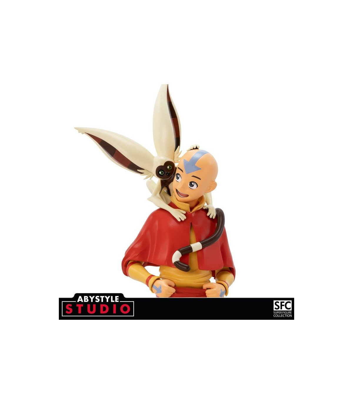 Avatar Figurine Aang 18 cm | SFC ABYstyle avec Momo