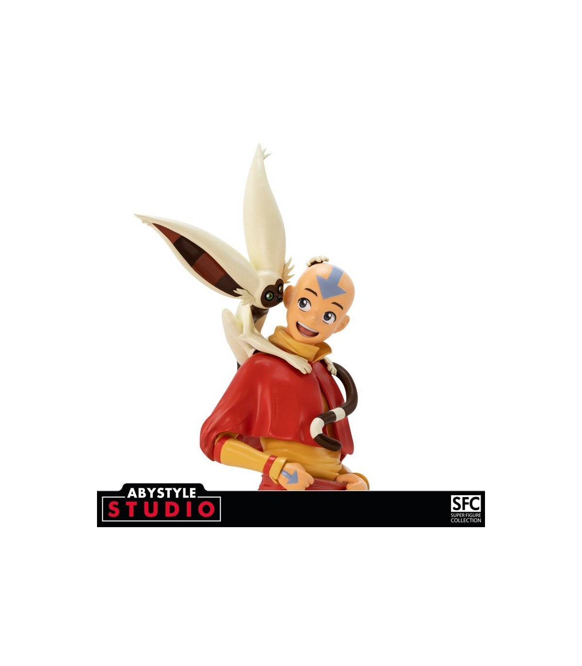 Avatar Figurine Aang 18 cm | SFC ABYstyle avec Momo