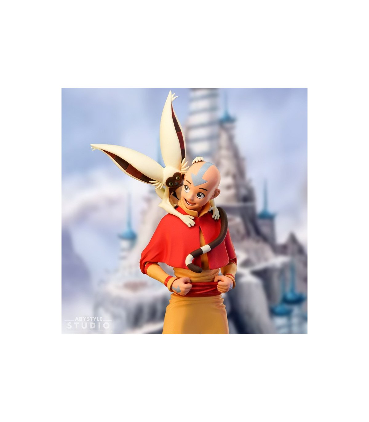 Avatar Figurine Aang 18 cm | SFC ABYstyle avec Momo
