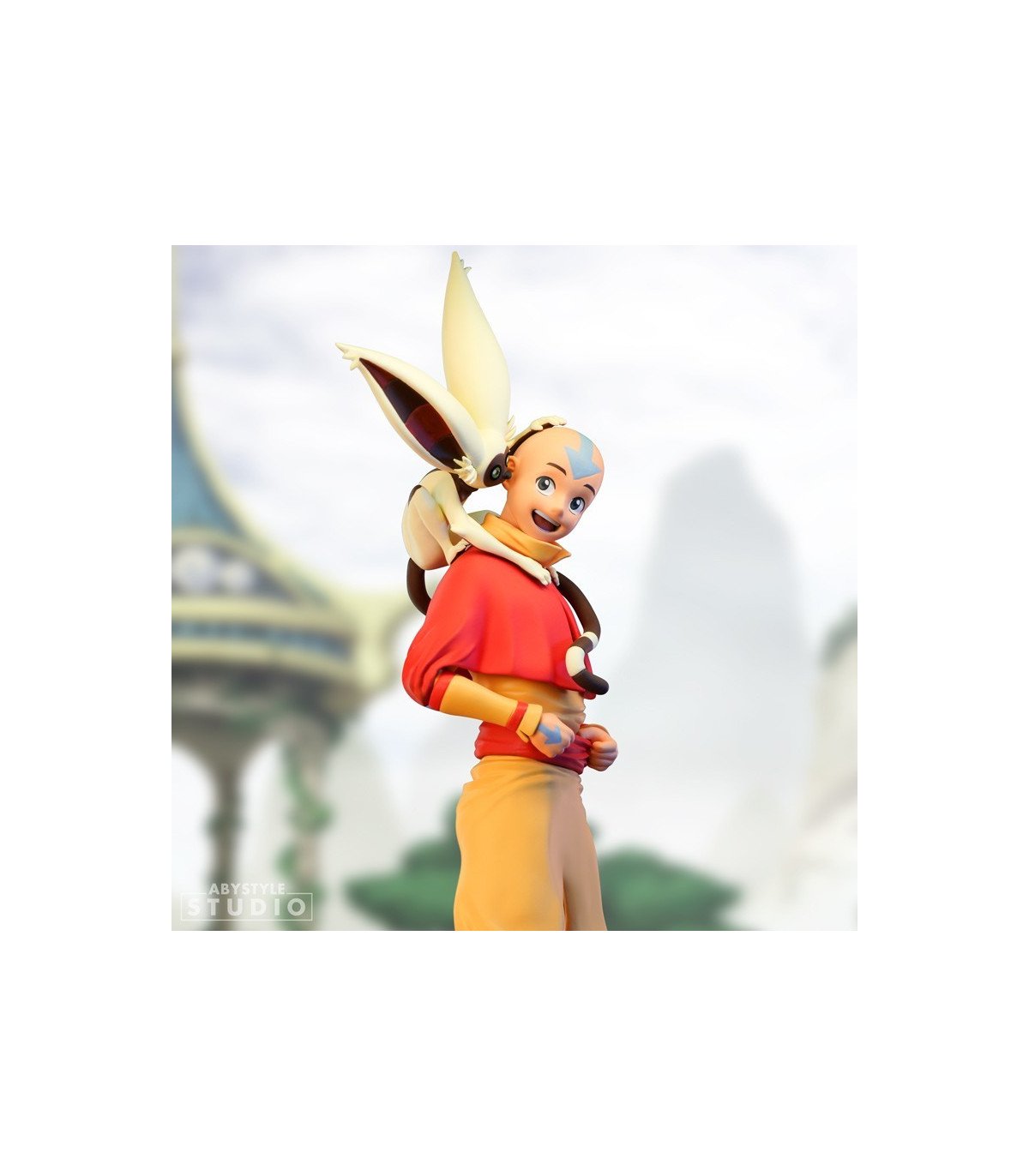 Avatar Figurine Aang 18 cm | SFC ABYstyle avec Momo