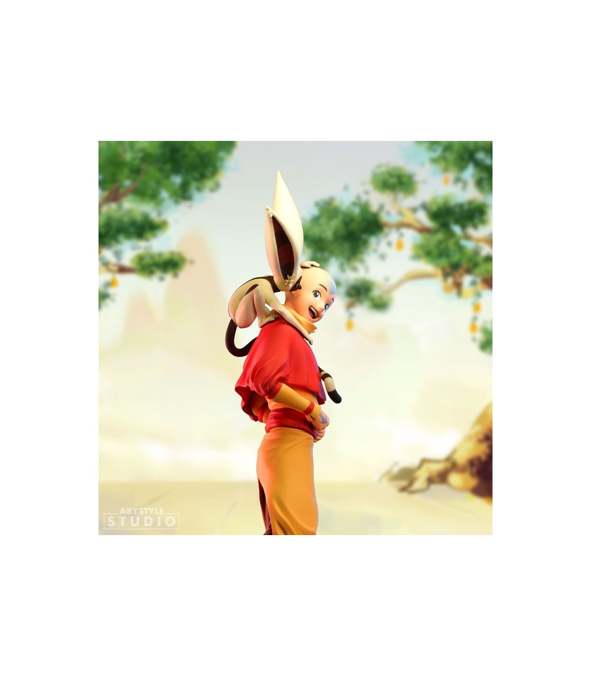 Avatar Figurine Aang 18 cm | SFC ABYstyle avec Momo