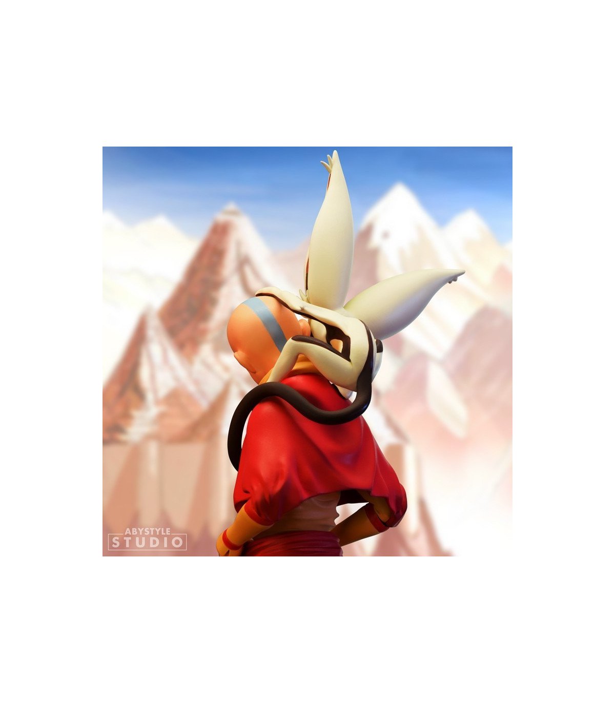 Avatar Figurine Aang 18 cm | SFC ABYstyle avec Momo