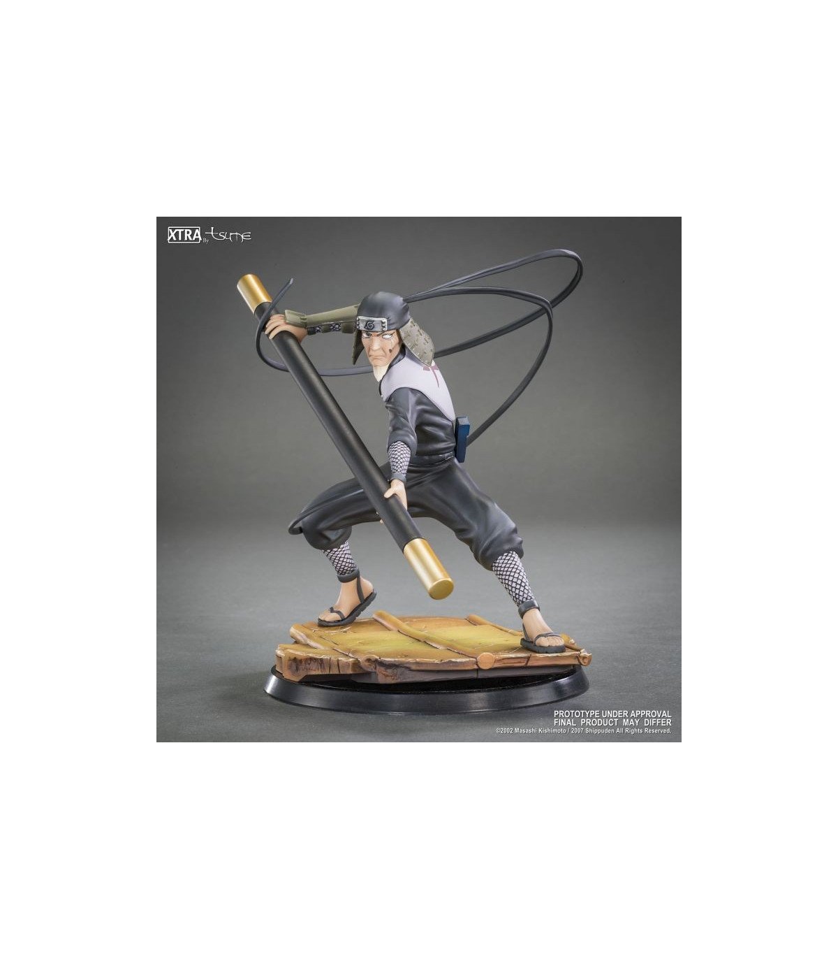 NARUTO - HIRUZEN SARUTOBI - FIGURINE TSUME ART XTRA 16,5 CM