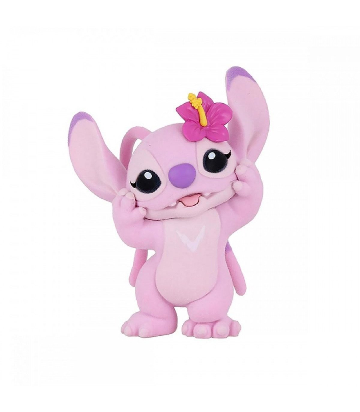 FIGURINE - FLOCKED - ANGEL
