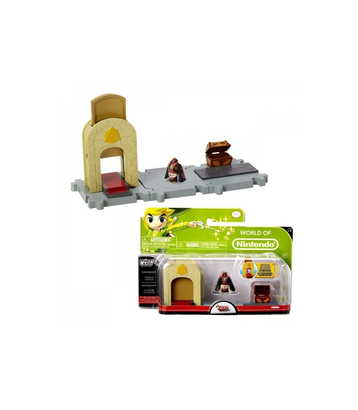 Micro Playset Zelda - Nintendo Série 3 - Hyrule de Poche !