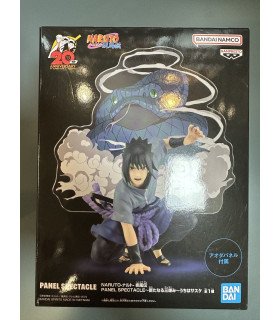 Figurine Naruto Shippuden - Uchiha Sasuke Panel Spectacle - banpresto