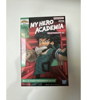 My Hero Academia - "Bravegraph" Vol1 - Izuku Midoriya - Figurine Banpresto