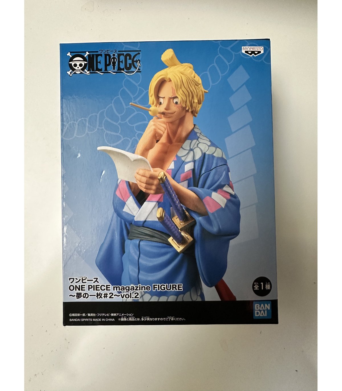 One Piece - Magazine A Piece Of Dream 2 Vol 2 - Sabo - Figurine Banpresto 18cm