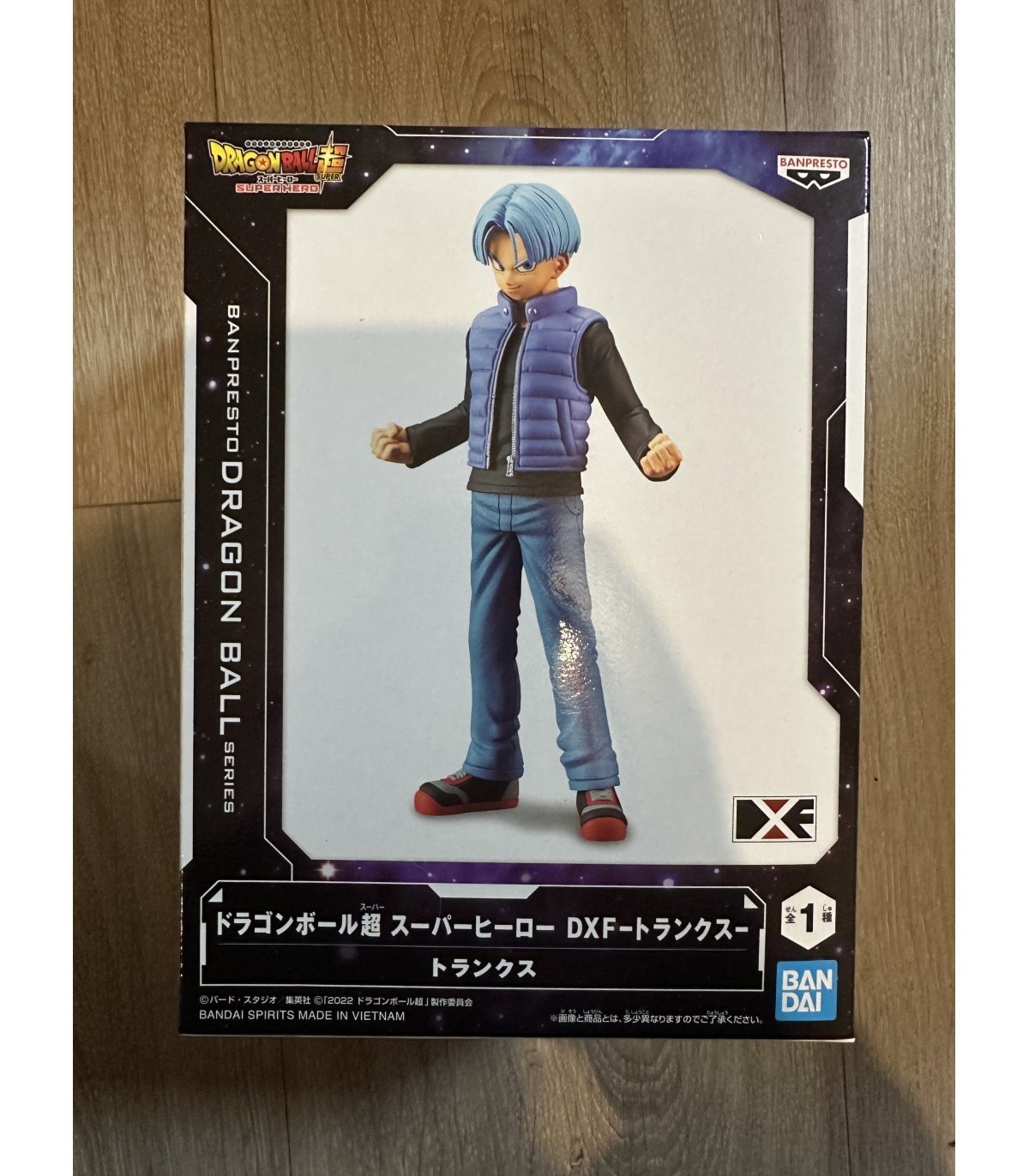 Dragon Ball Super SUPER HERO Trunks DXF Figurine Banpresto