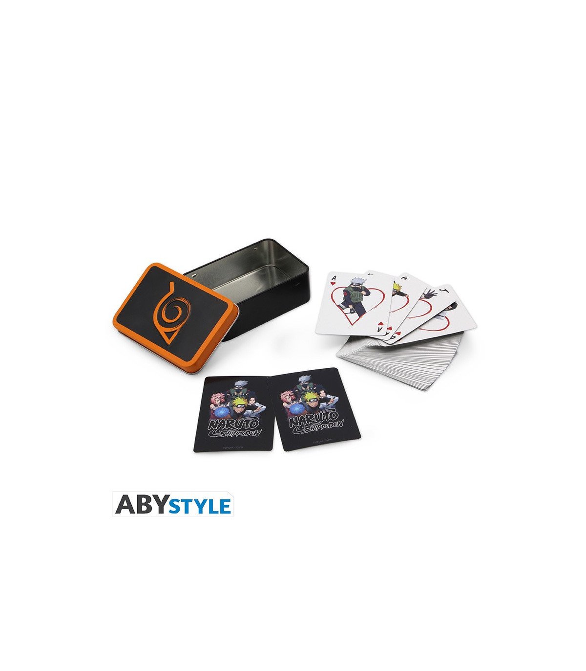 Jeu de 54 Cartes Naruto Shippuden - Défie les Ninjas !