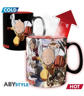 Mug Heat Change One Punch Man - 460 ml - Héros Abystyle