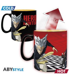 One Punch Man - Mug Heat Change - 460 ml - Saitama & Garoh - Abystyle