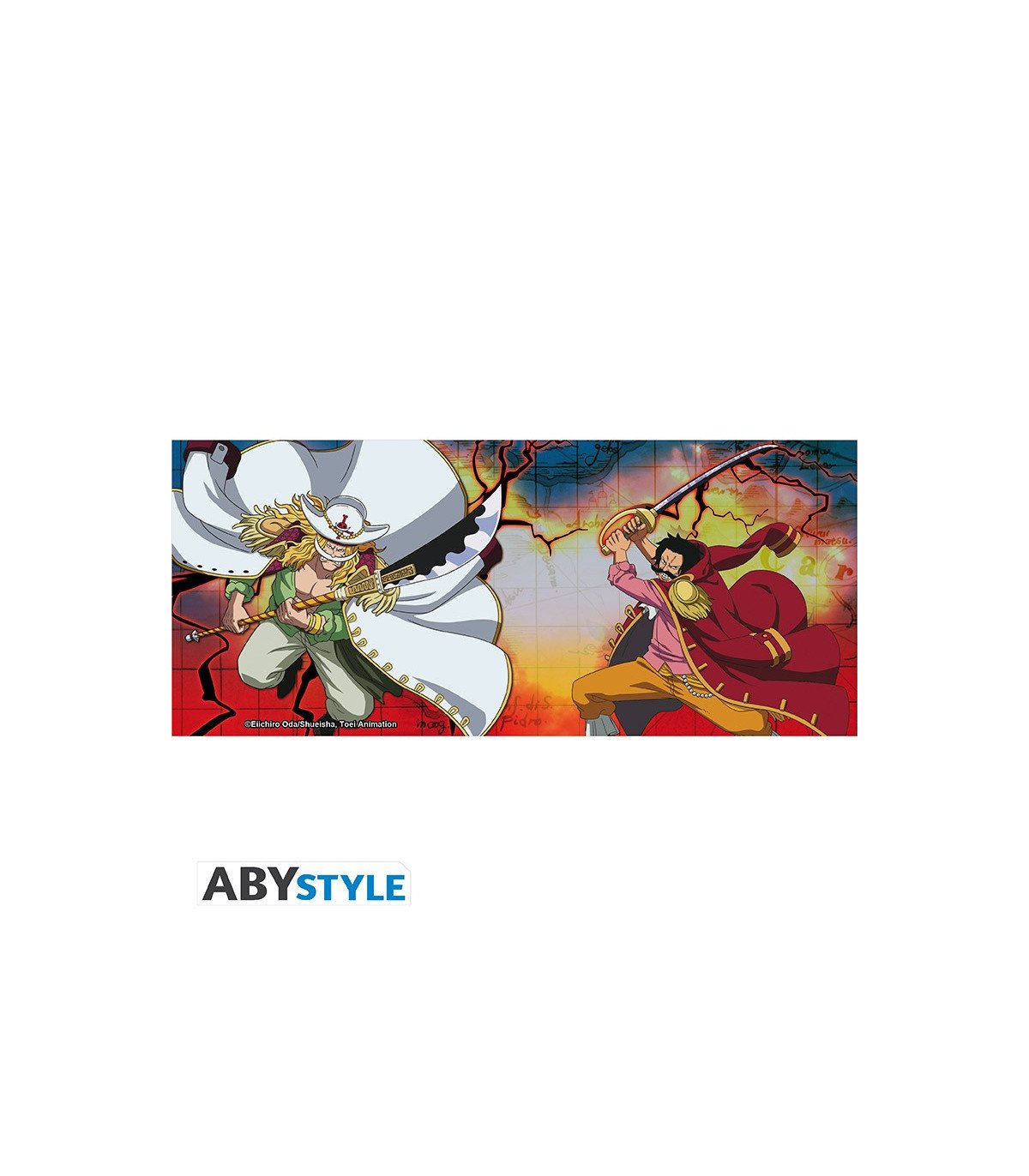 One Piece - Mug - 320 ml - Roger vs Barbe Blanche - subli ABYSTYLE