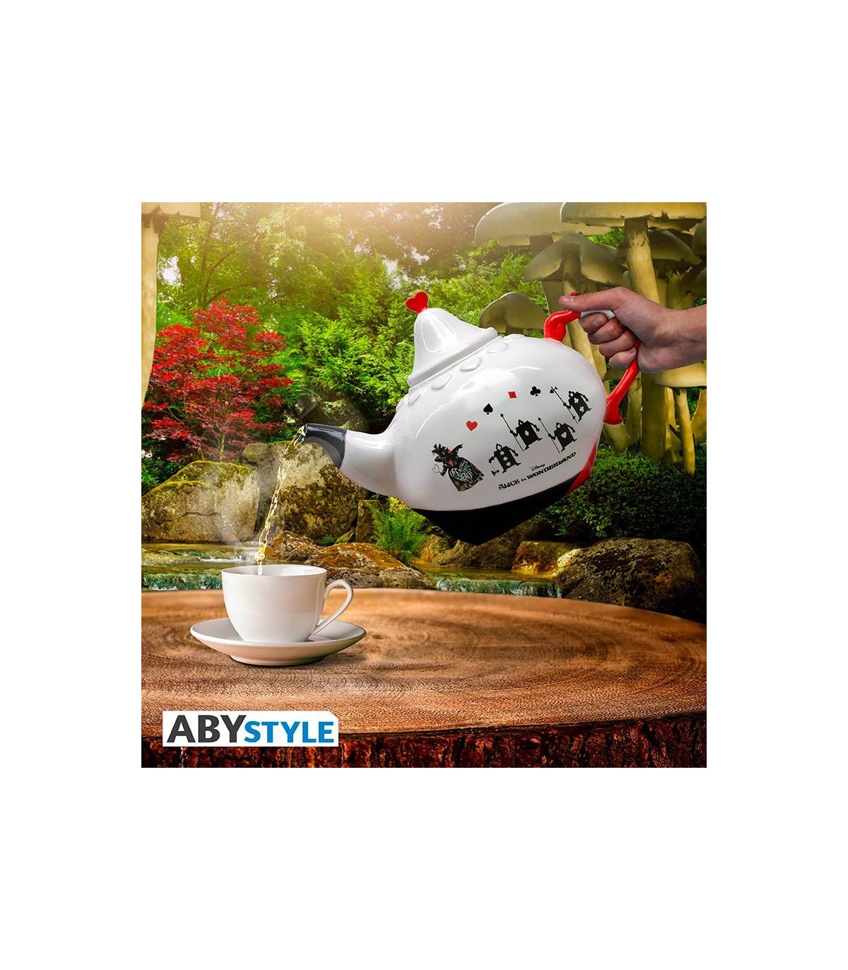 Disney - Théière - Alice au Pays des Merveilles - Reine de Cœur Abystyle