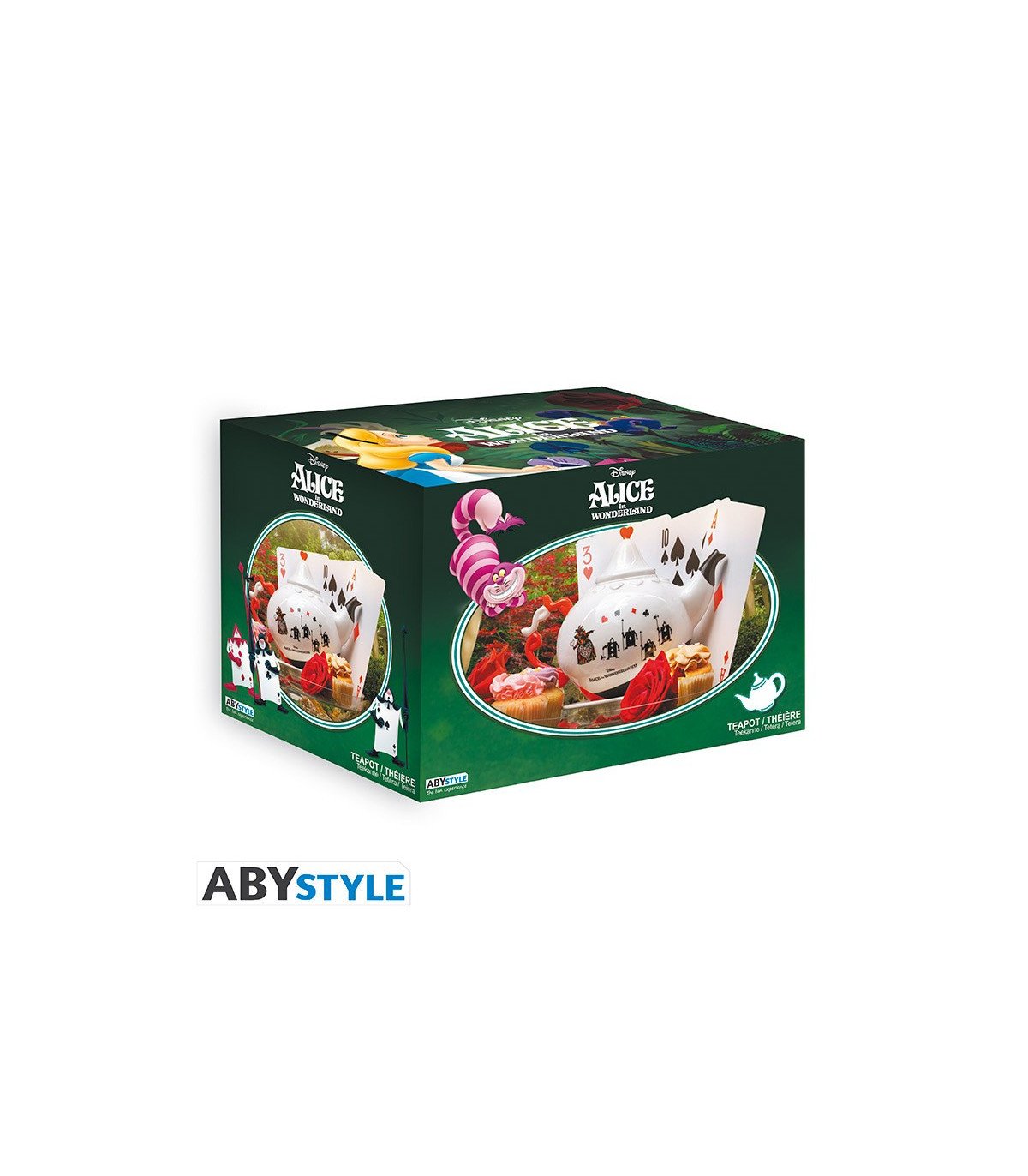 Disney - Théière - Alice au Pays des Merveilles - Reine de Cœur Abystyle
