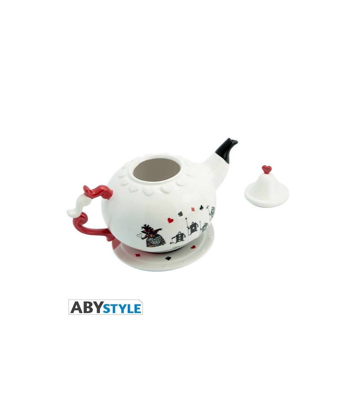 Disney - Théière - Alice au Pays des Merveilles - Reine de Cœur Abystyle