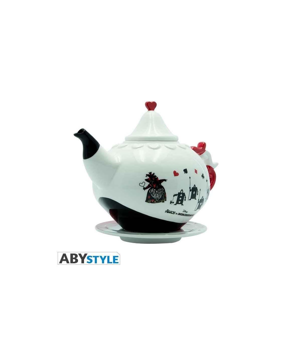Disney - Théière - Alice au Pays des Merveilles - Reine de Cœur Abystyle