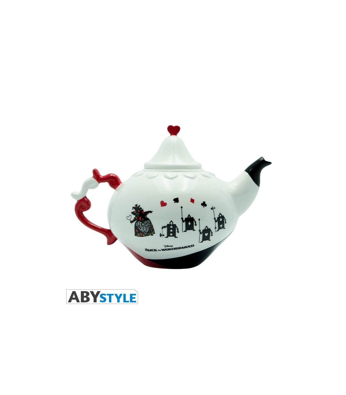 Disney - Théière - Alice au Pays des Merveilles - Reine de Cœur Abystyle