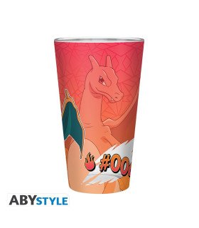 Verre XXL Pokémon - 400 ml - Motif Dracaufeu Abystyle