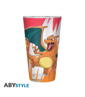 Verre XXL Pokémon - 400 ml - Motif Dracaufeu Abystyle