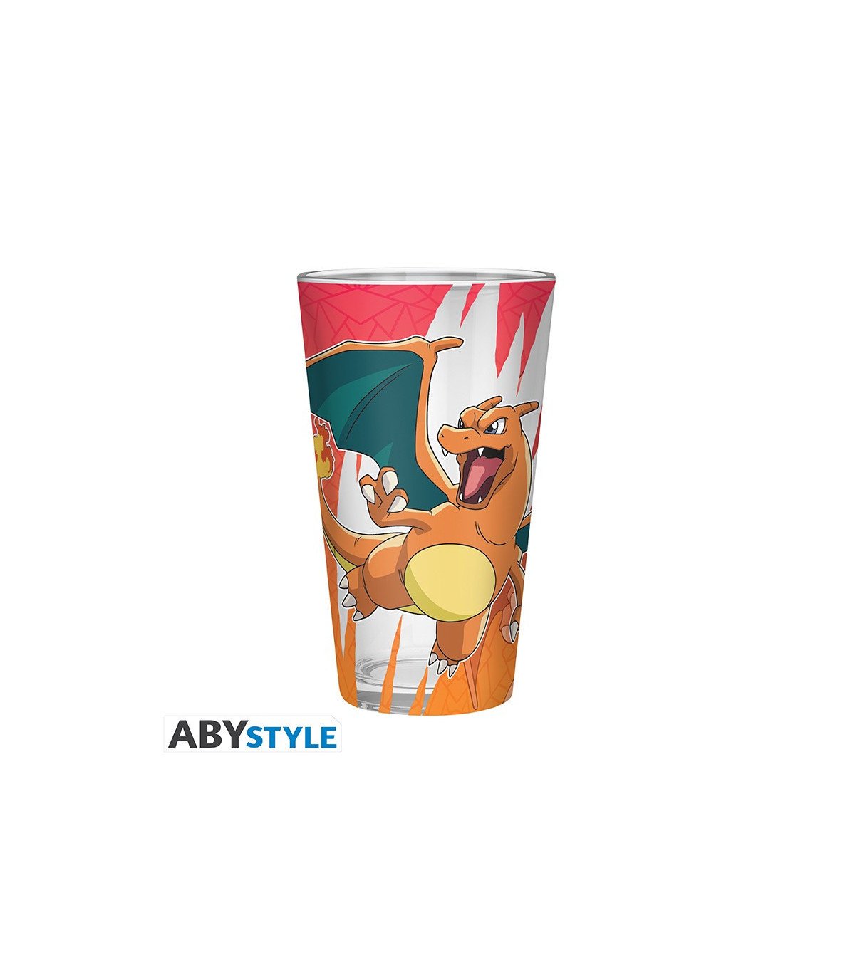 Verre XXL Pokémon - 400 ml - Motif Dracaufeu Abystyle