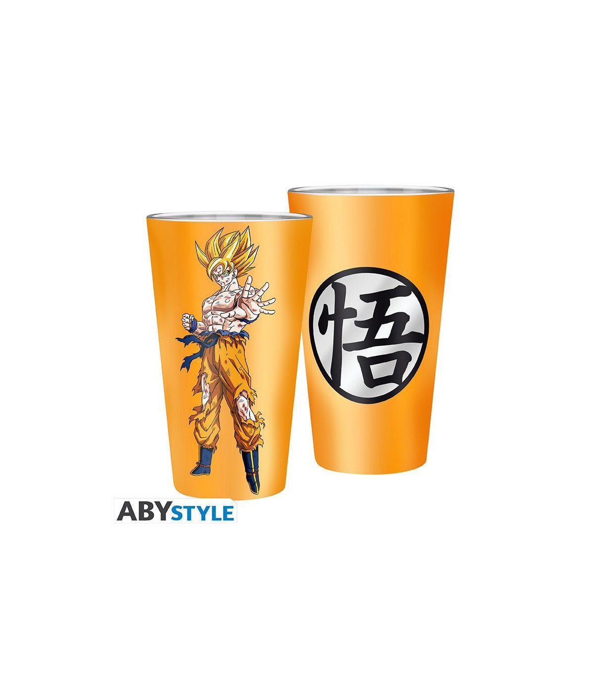 Verre XXL Dragon Ball - 400 ml - Goku Super Saiyan Abystyle