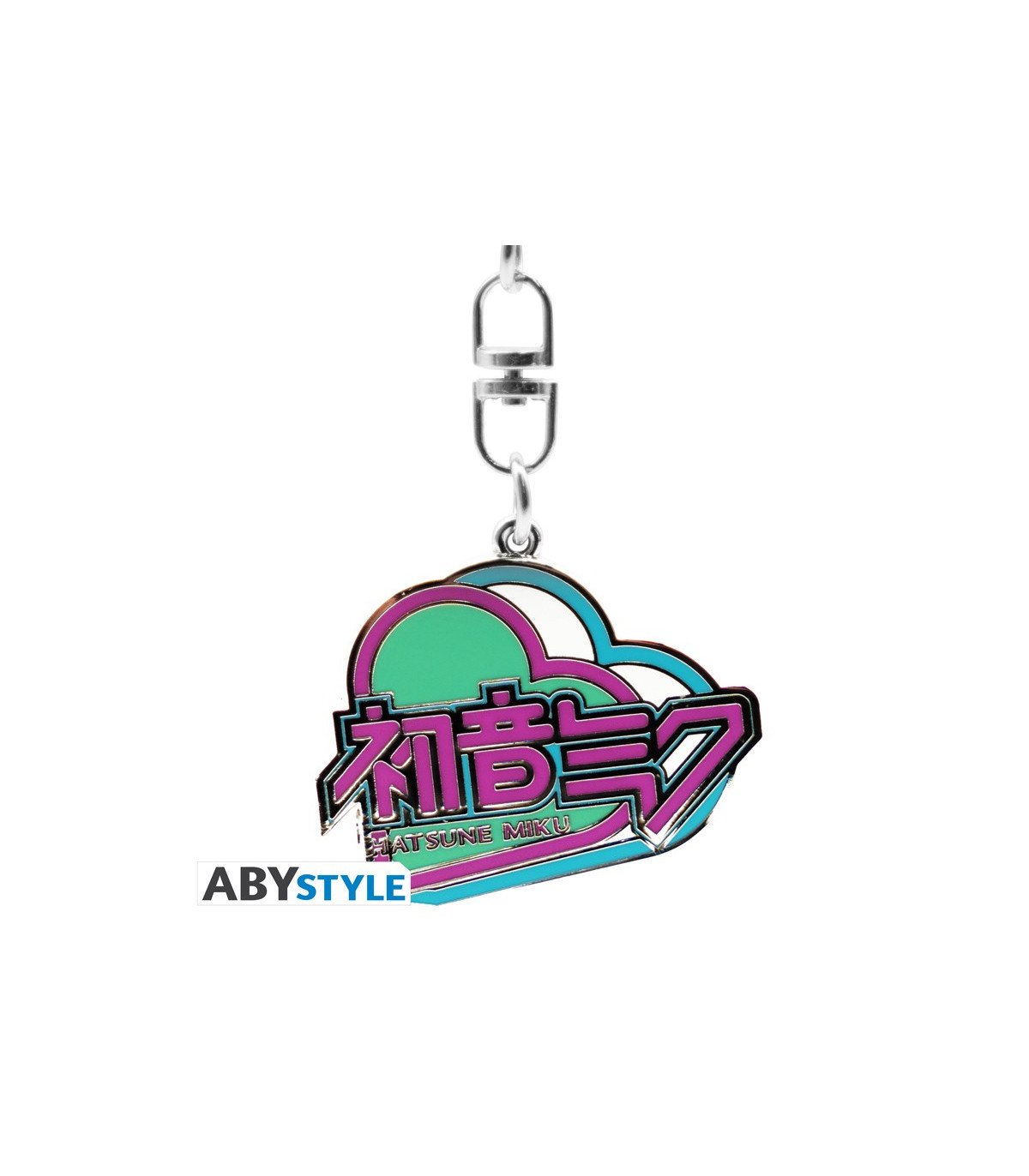 Hatsune Miku Porte-Clés Cœur Par Abystyle
