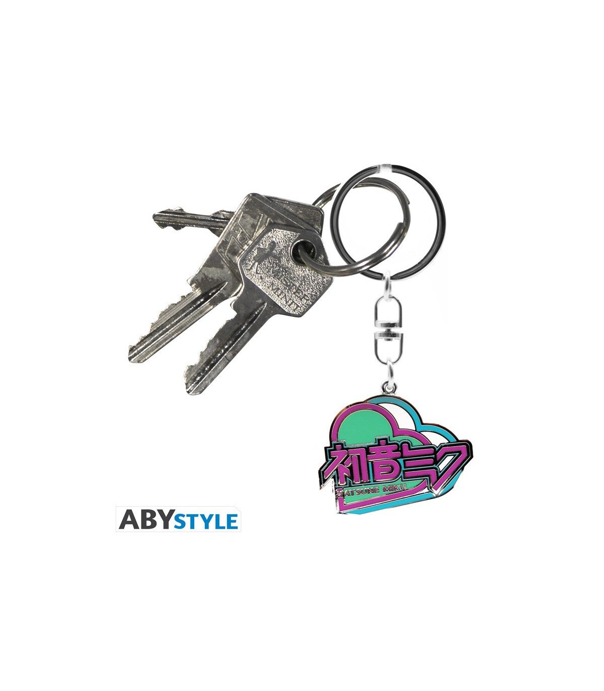Hatsune Miku Porte-Clés Cœur Par Abystyle