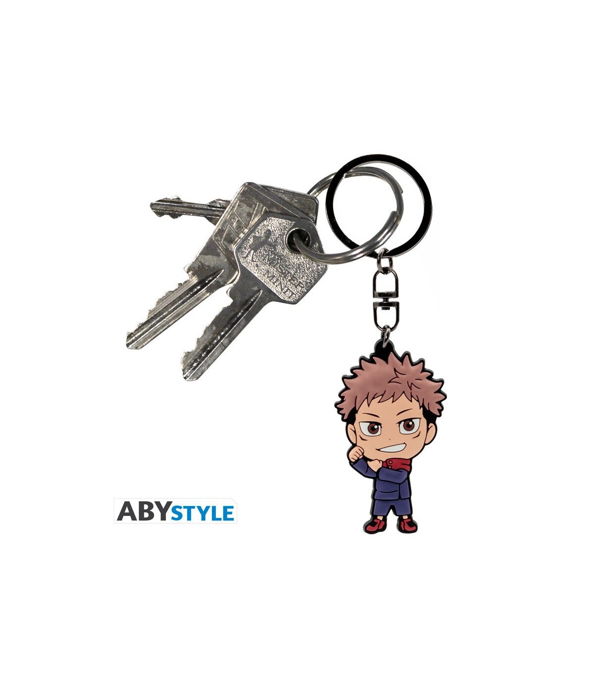 Jujutsu Kaisen Porte-Clés PVC Yuji Itadori Par Abystyle