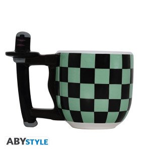 Demon Slayer Mug 3D Tanjiro Anse Épée Par Abystyle