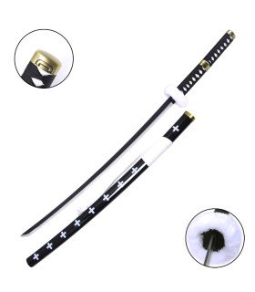 Katana One Piece Trafalgar Law noir – Réplique décorative