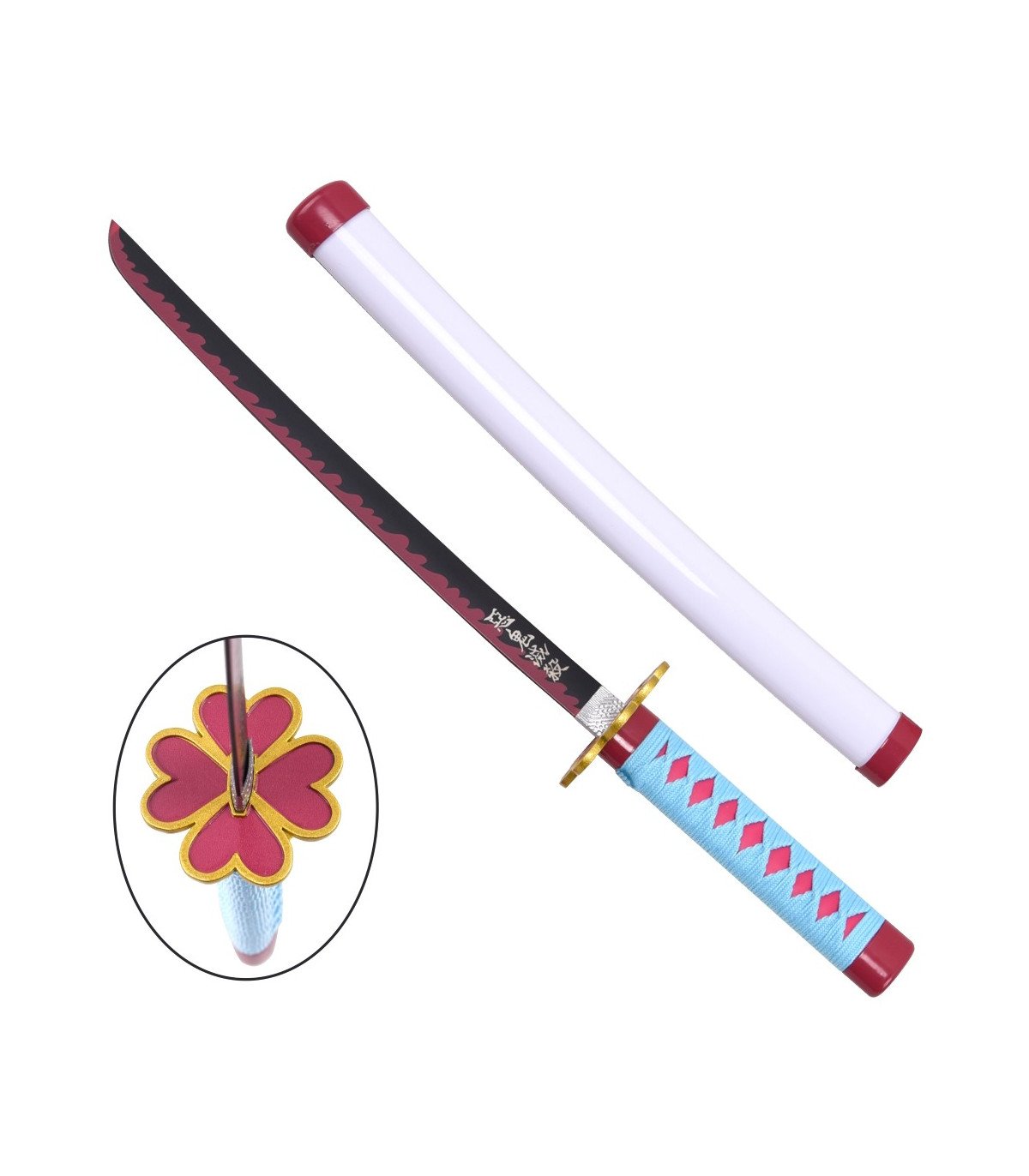 Demon Slayer Miniature Katana Mitsuri Kanroji 43 Cm Réplique