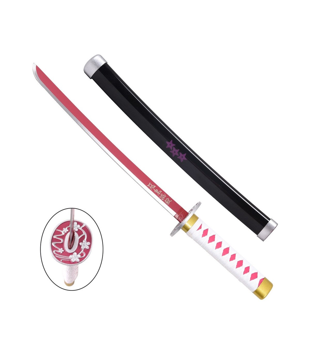 Demon Slayer Miniature Katana Kanao Tsuyuri 43 Cm Réplique