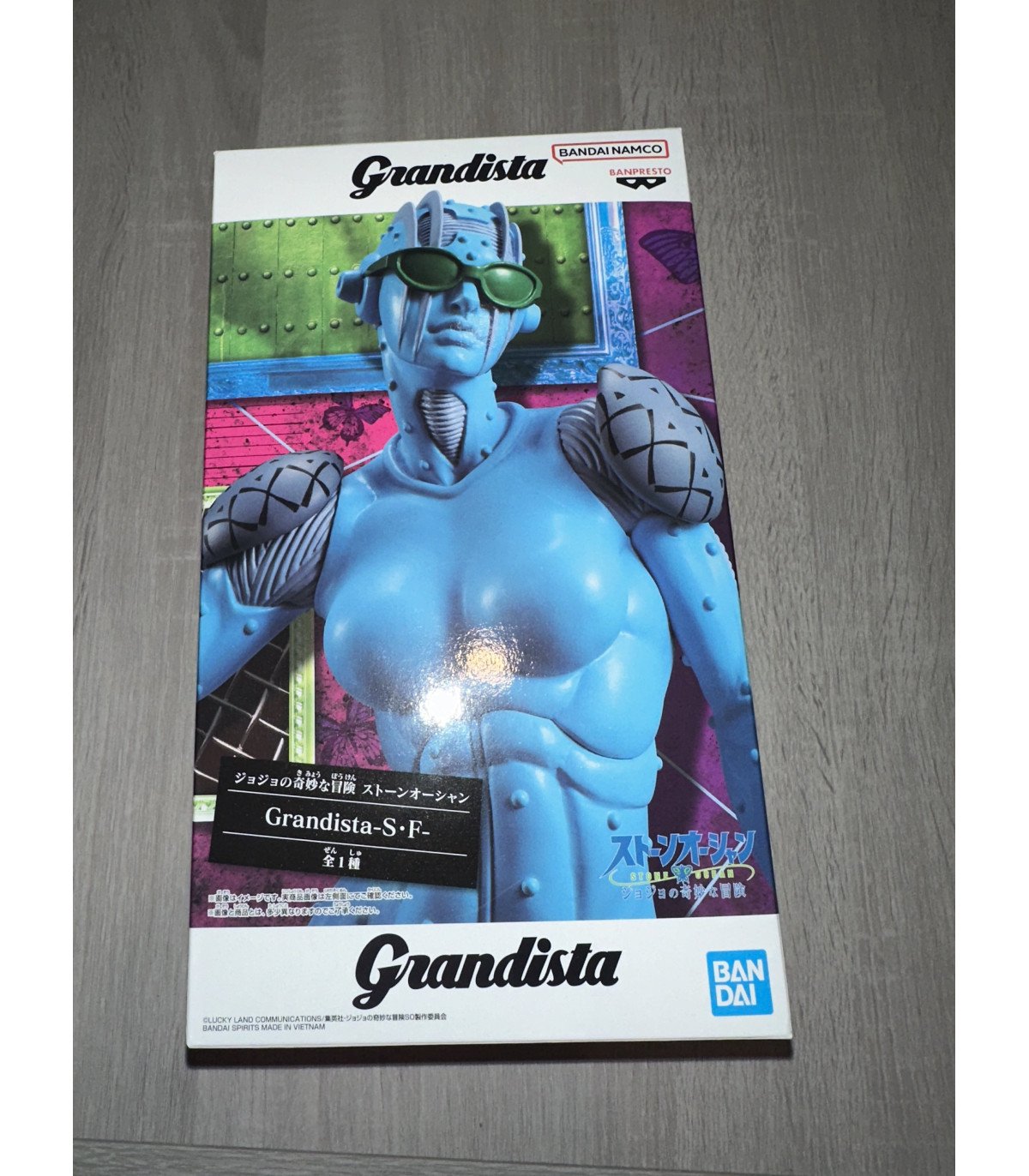 Jojo's Bizarre Adventure Stone Ocean Figurine Grandista S-F 25cm W98
