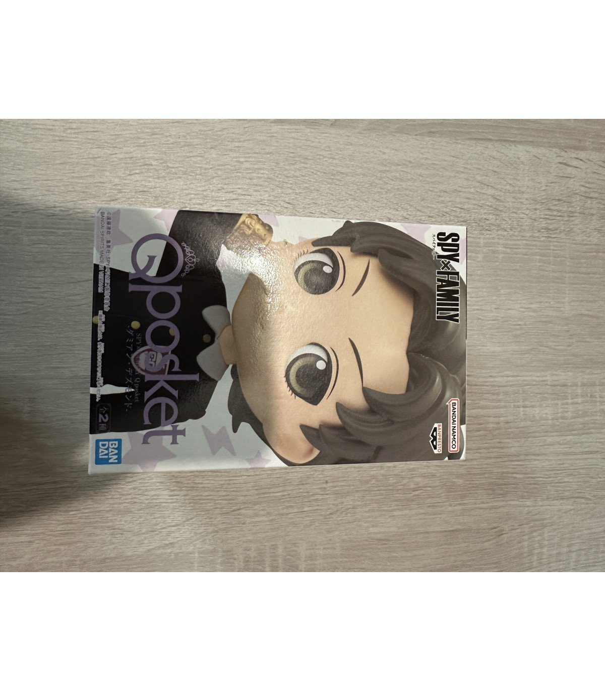 SPYxFAMILY Damian Desmond Q Posket Ver.B Figurine Banpresto