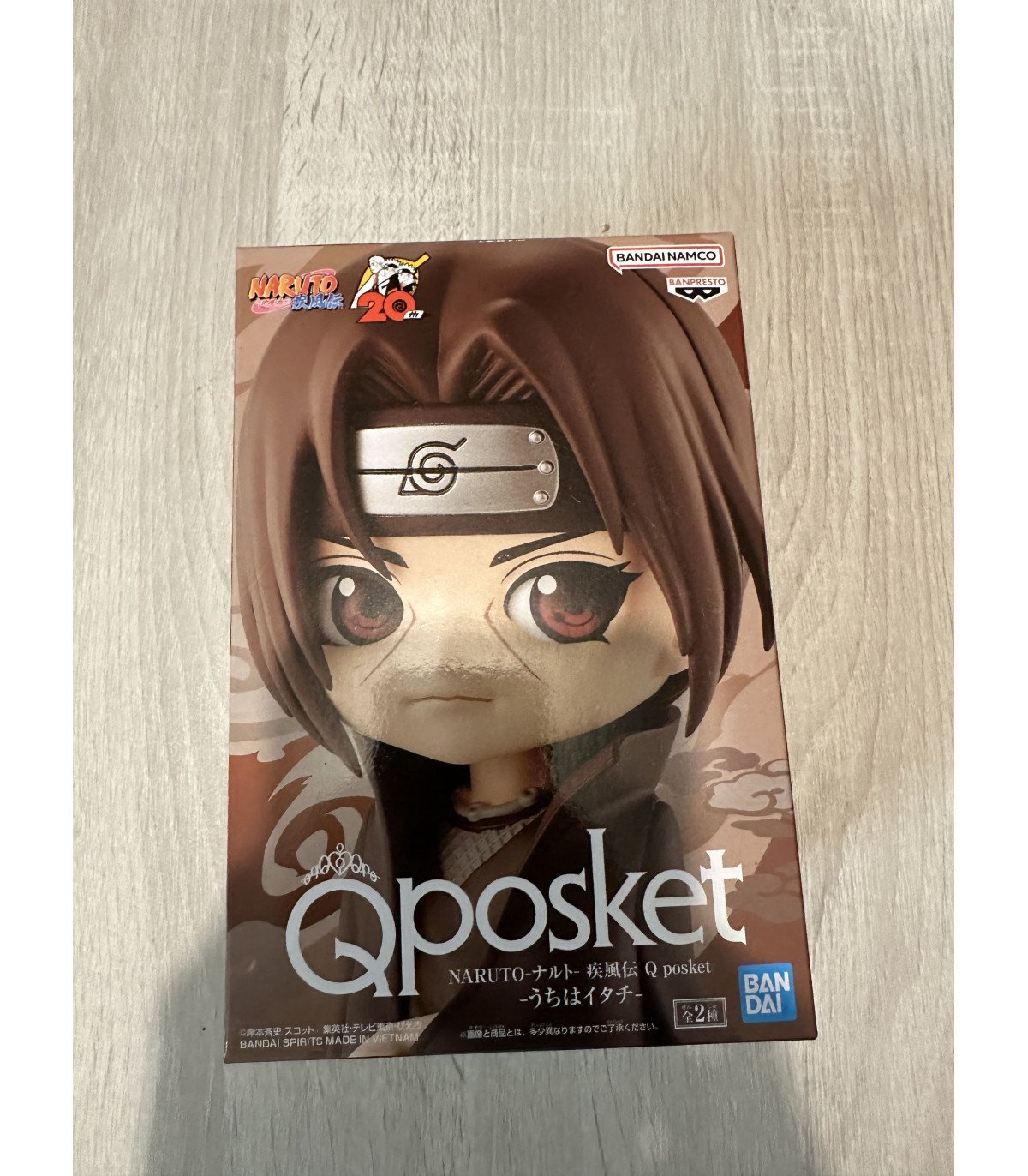 Naruto Shippuden Uchiha Itachi Q Posket Ver.B Figurine