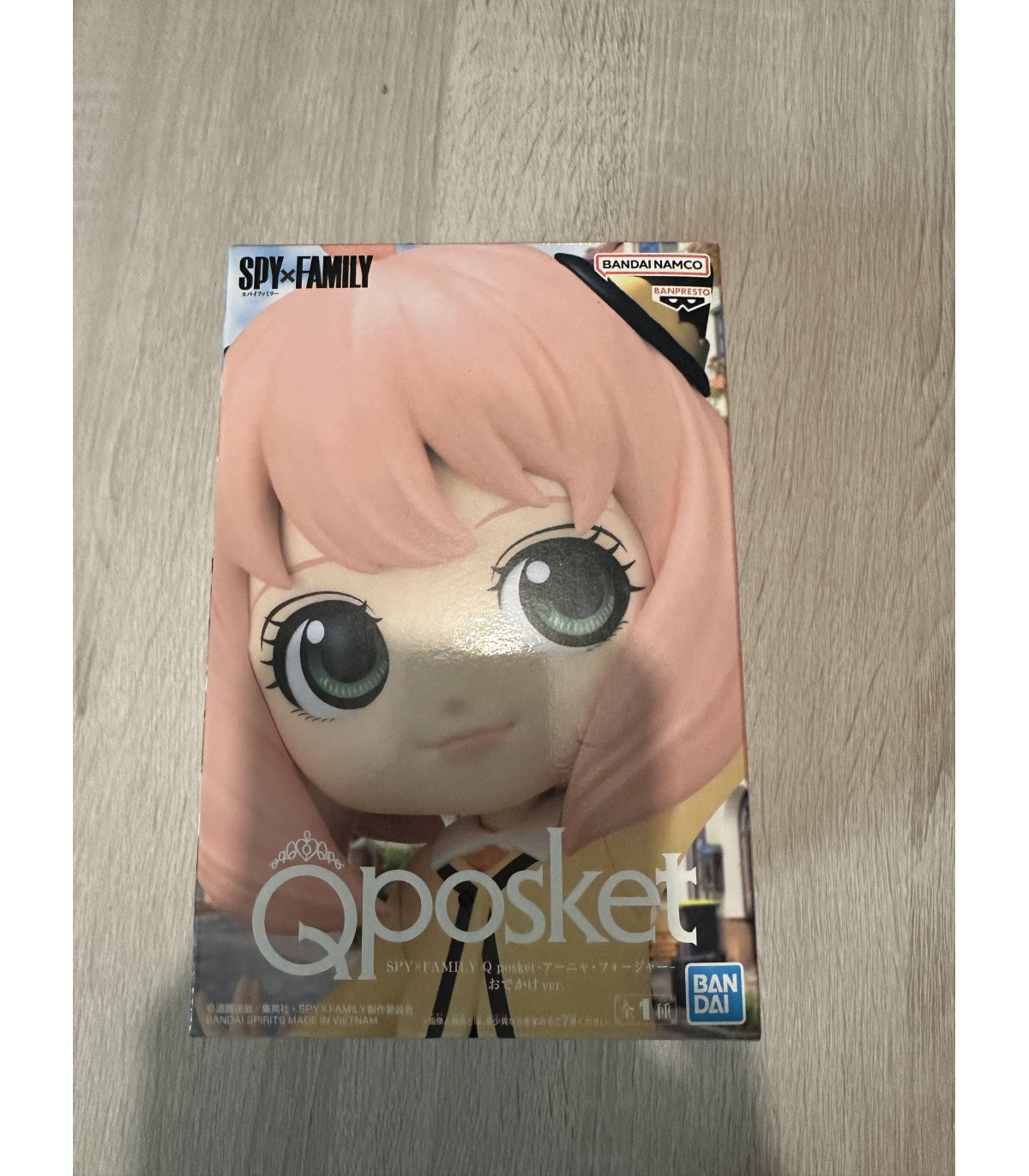 Spy x Family Anya Forger Q Posket Figurine 13cm Banpresto