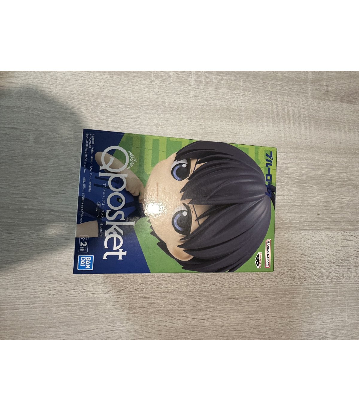Blue Lock Yoichi Isagi Q Posket Figurine 14cm Banpresto