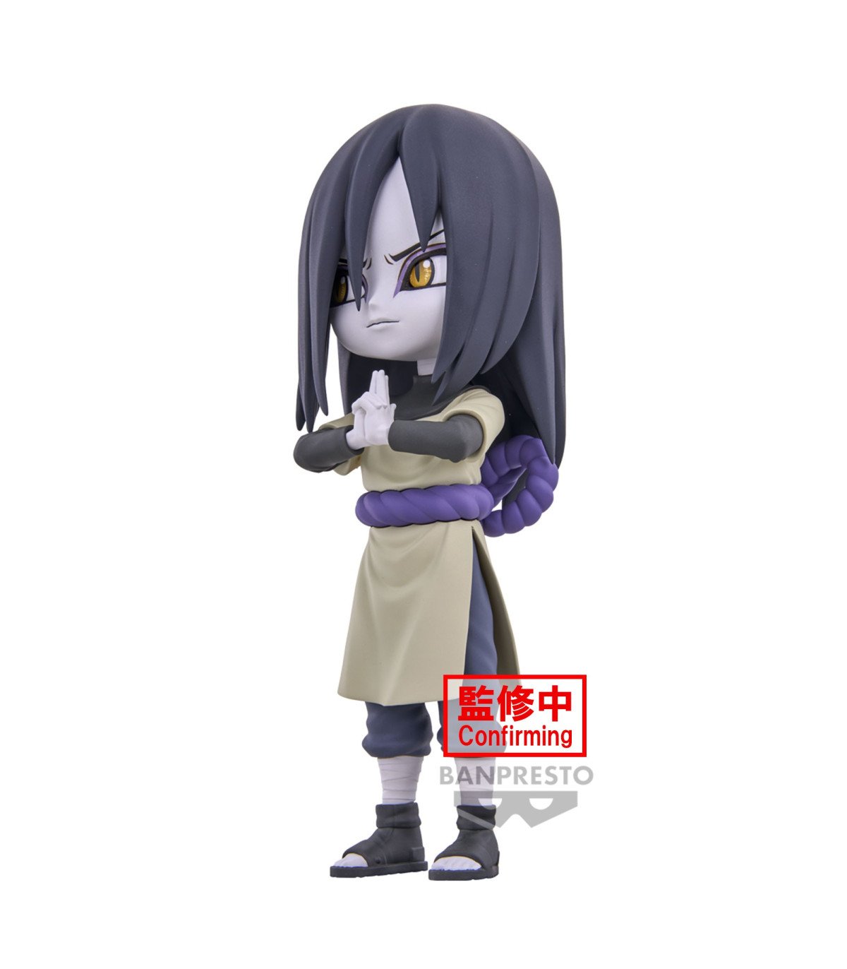 Naruto Shippuden Orochimaru Q Posket Figurine 15cm Banpresto