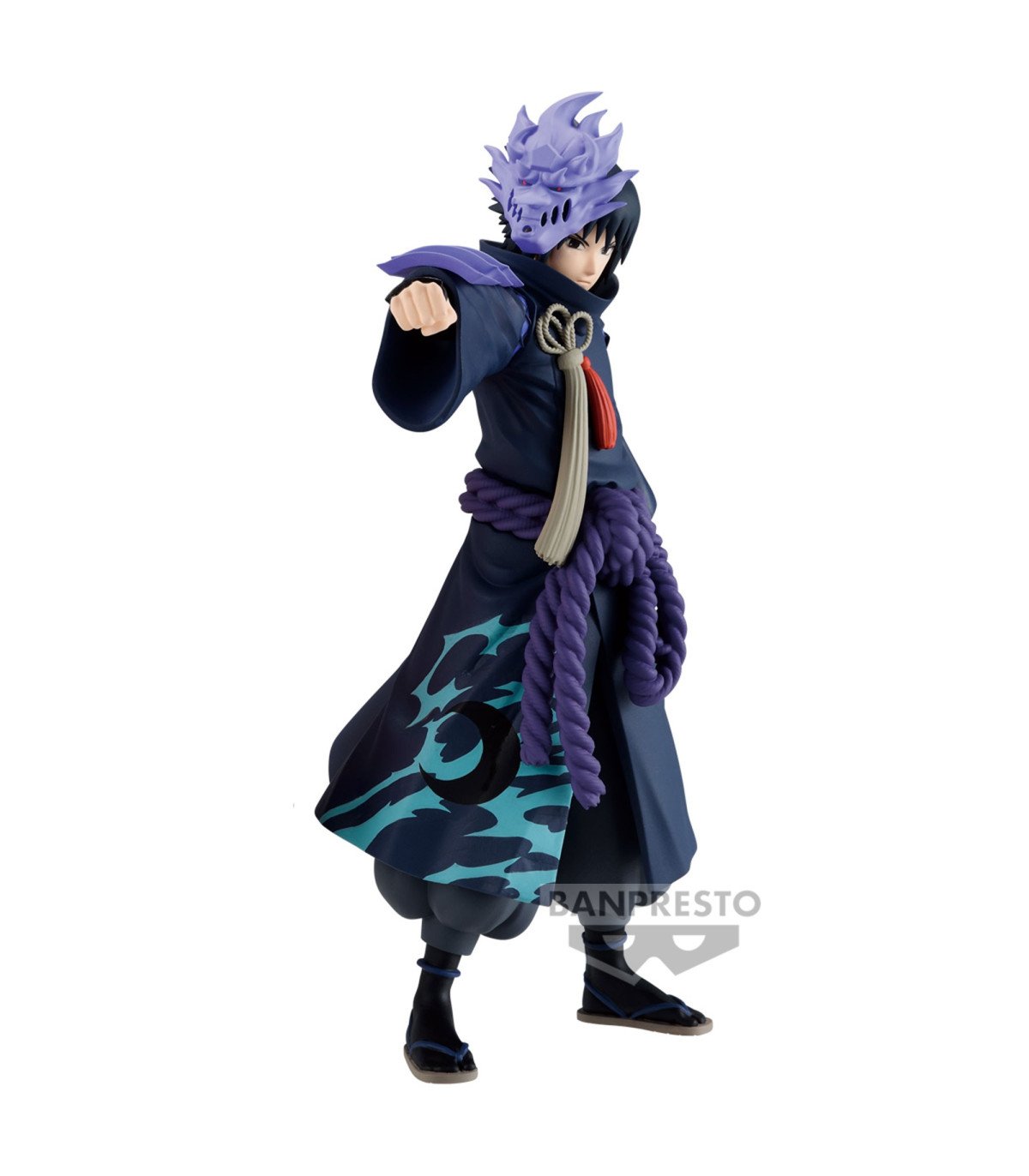 Naruto Shippuden Uchiha Sasuke 20th Anniversary Costume Figurine Banpresto