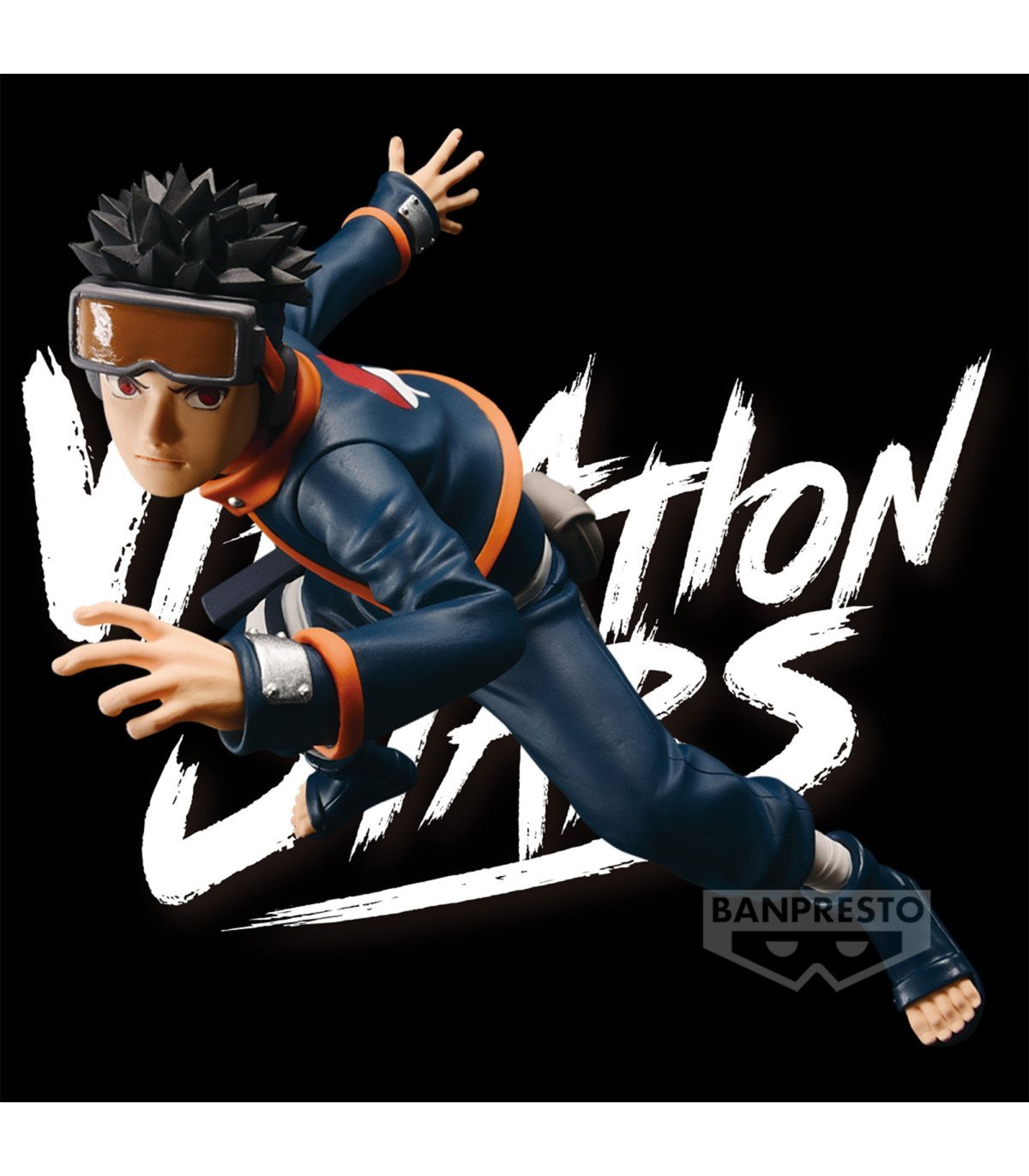 Naruto Shippuden Uchiha Obito Vibration Stars Figurine 10cm Banpresto