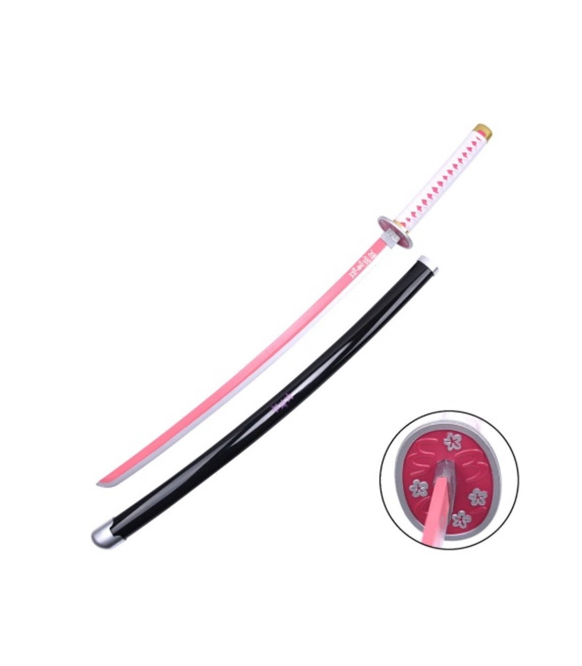 Katana en Bambou Kanao Tsuyuri Demon Slayer Décoratif - 98 cm