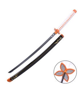 Katana de Shinobu Kochō - Demon Slayer - Bambou 97 cm.